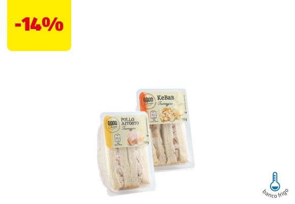 GOOD CHOICE Tramezzino pollo/kebab