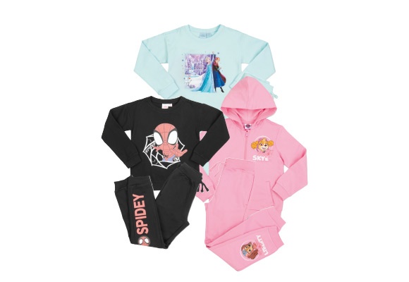 SPIDERMAN/PAW PATROL/DISNEY FROZEN Tuta sportiva per bambini