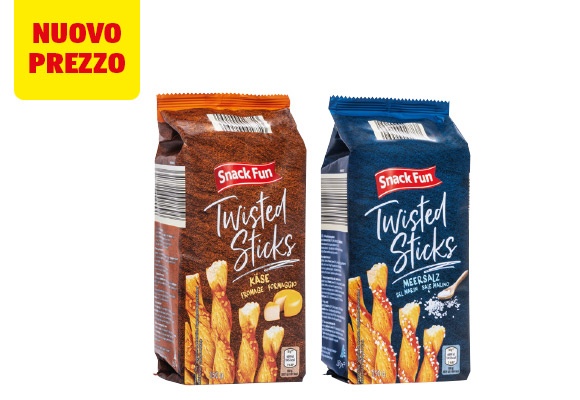 SNACK FUN Twisted sticks