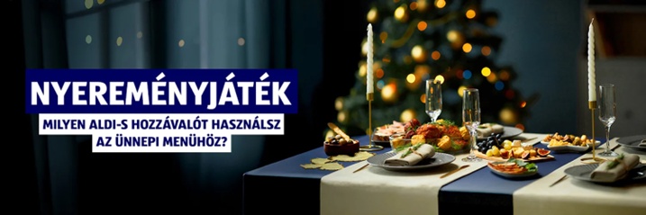 ÜNNEPI MENÜ nyereményjáték