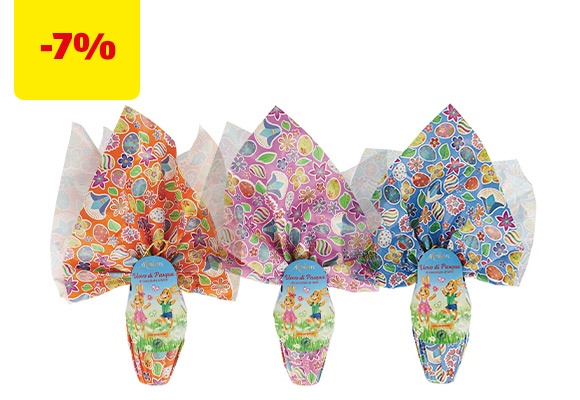 MONARC Uovo di Pasqua mini al cioccolato al latte