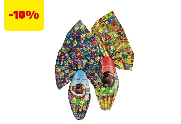 MONARC Uovo di Pasqua cioccolato latte e fondente