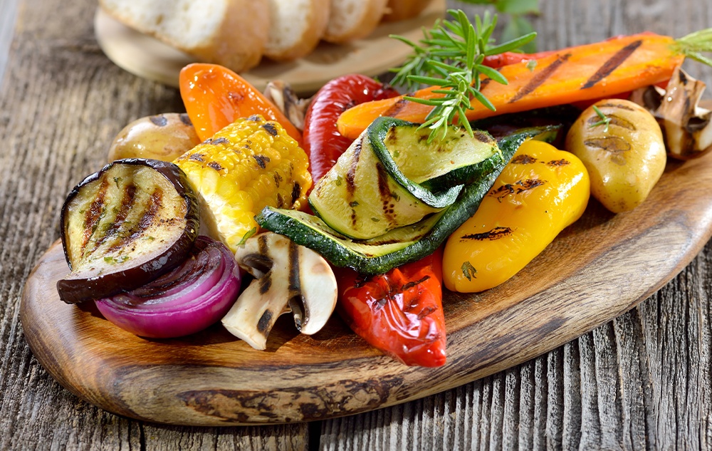 Verdure grigliate leggere