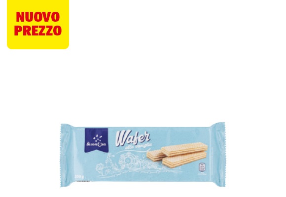 BUON'ORA Wafer alla vaniglia