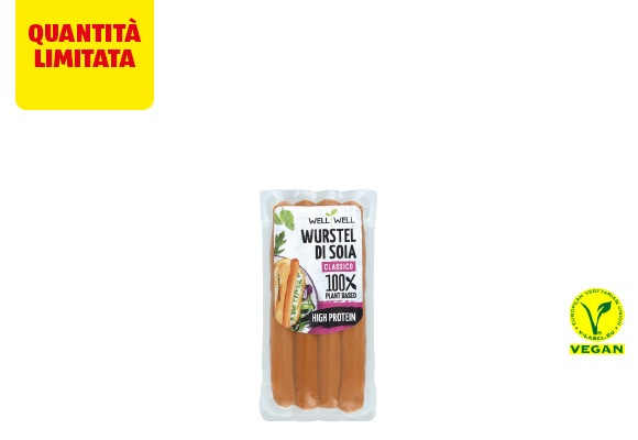 WELL WELL Würstel di soia