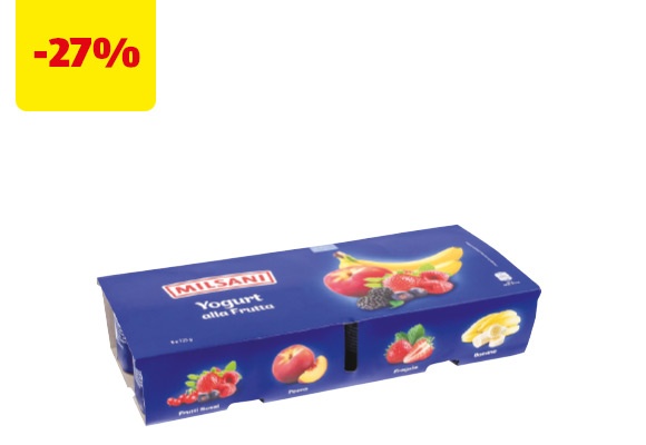 MILSANI Yogurt alla frutta