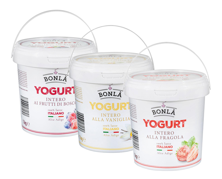 Yogurt intero alla frutta Bonlà (1 kg)