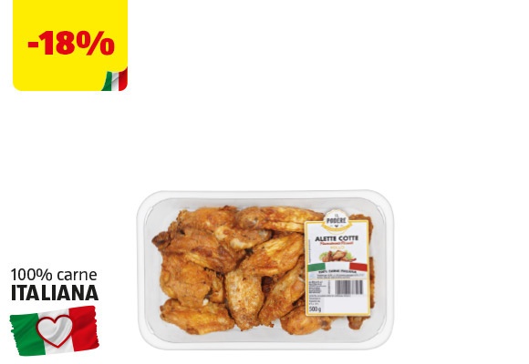 IL PODERE Ali di pollo cotte e speziate