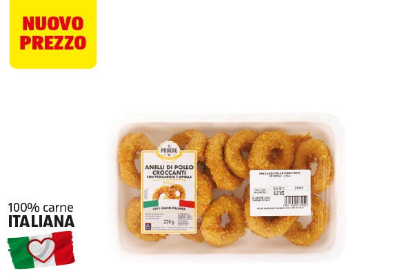IL PODERE Anelli di pollo croccanti