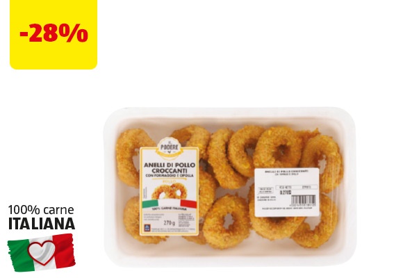 IL PODERE Anelli di pollo croccanti