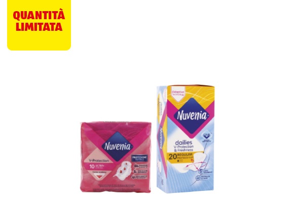 NUVENIA Assorbenti ultra con ali/salvaslip