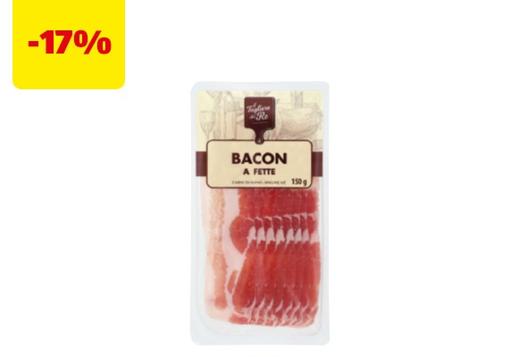 IL TAGLIERE DEL RE Bacon a fette
