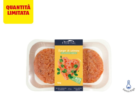 FIORITAL Burger di salmone