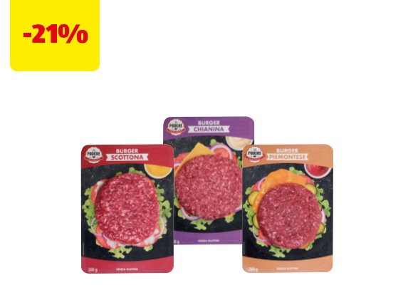 IL PODERE Burger scottona/chianina/piemontese