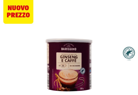BARISSIMO Ginseng e caffè solubile