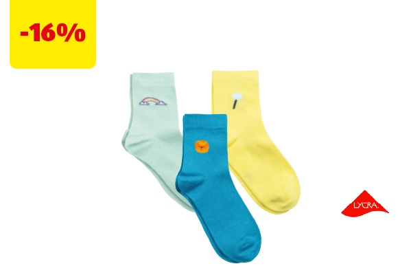 L&D Calzini per bambini, 10 paia