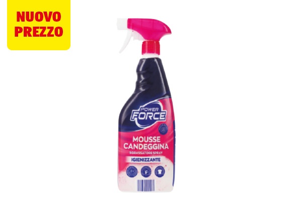 POWER FORCE Candeggina spray mousse