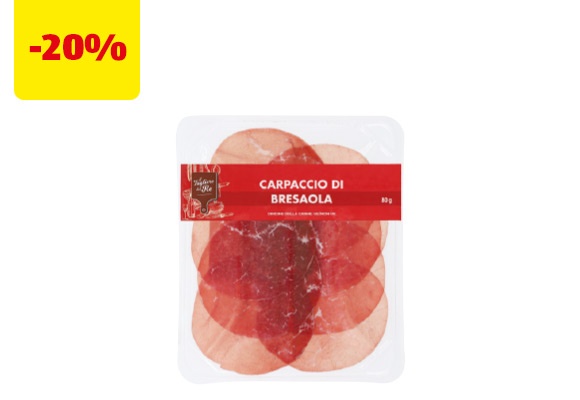 IL TAGLIERE DEL RE Carpaccio di bresaola