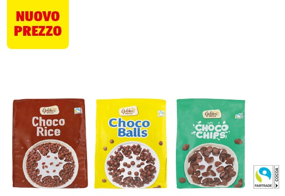 GOLDEN BRIDGE Cereali al cioccolato