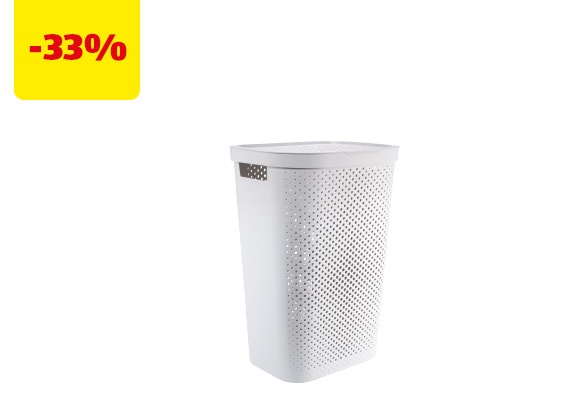 HOME CREATION Cesto portabiancheria, 60 l