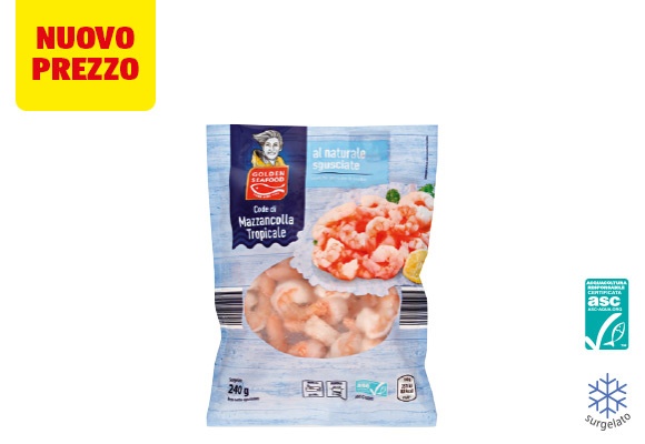 GOLDEN SEAFOOD Code di mazzancolla tropicale