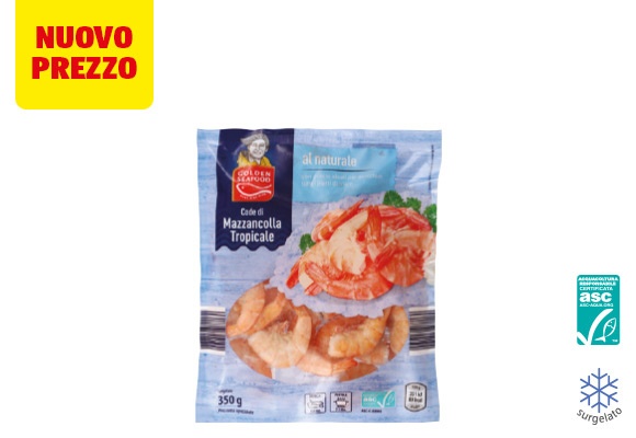 GOLDEN SEAFOOD Code di mazzancolla tropicale