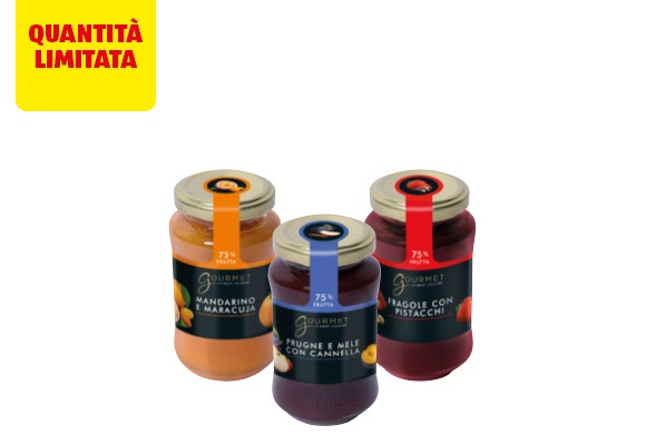 GOURMET Confettura di frutta 75%