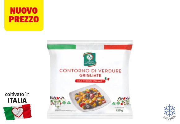 I COLORI DEL SAPORE Contorno di verdure grigliate