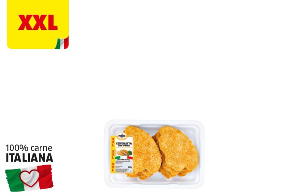 IL PODERE Cotolette con spinaci XXL