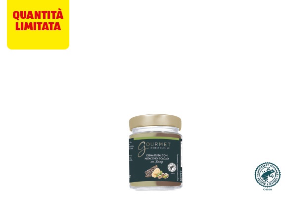 GOURMET Crema Dubai con pistacchio e cacao