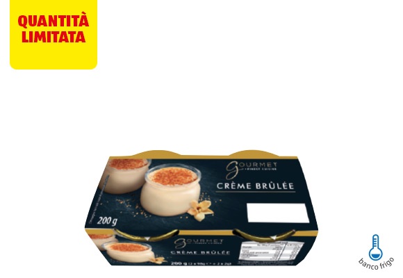 GOURMET Creme brulee