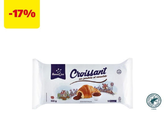 BUON΄ORA Croissant ripieni al cioccolato