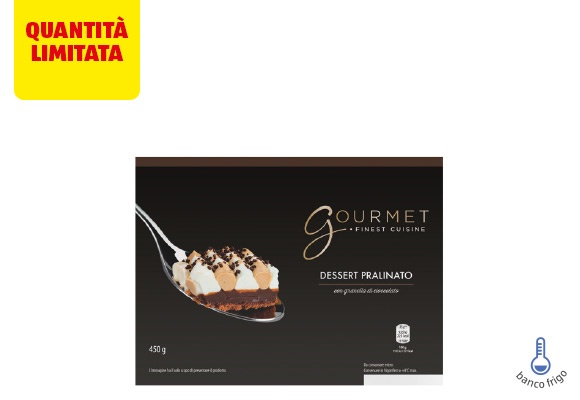 GOURMET Dessert nocciole e cioccolato