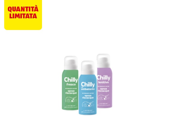 CHILLY Detergente intimo senza risciacquo