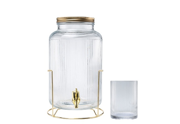 CROFTON Dispenser bevande/Set bicchieri