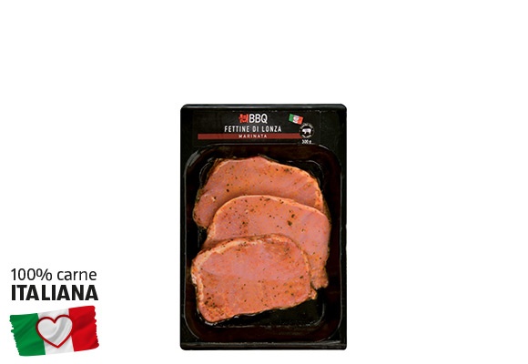 BBQ  Fettine di lonza marinata