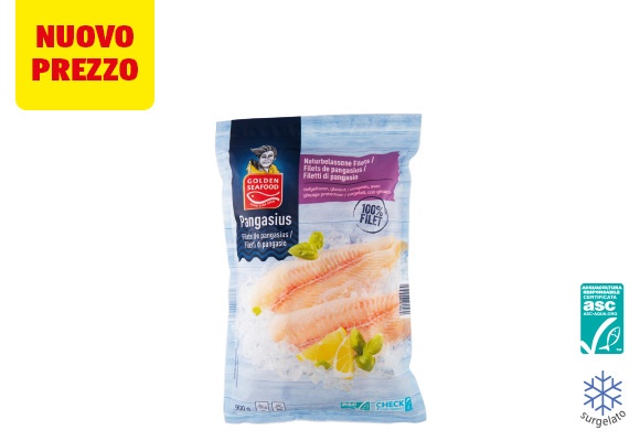 GOLDEN SEAFOOD Filetti di pangasio