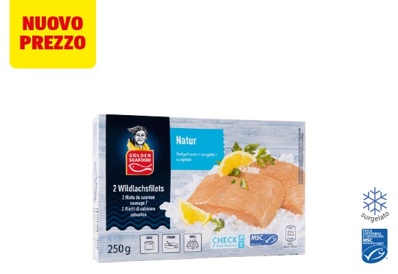 GOLDEN SEAFOOD Filetti di salmone selvaggio