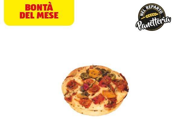 PAN DEL DÌ Focaccina mediterranea