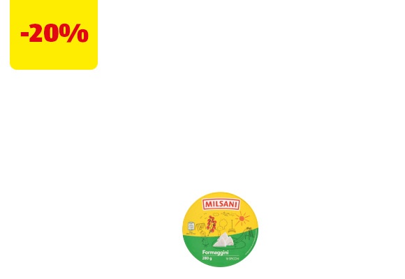 MILSANI Formaggio fuso a spicchi