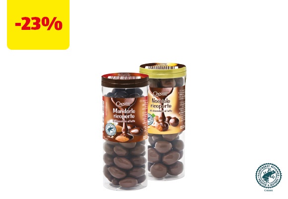 CHOCEUR Frutta secca ricoperta di cioccolato