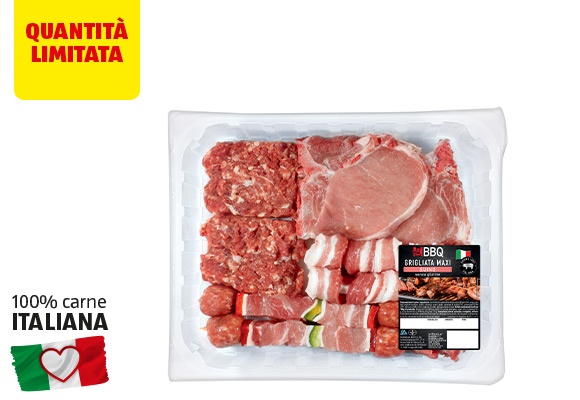 BBQ Grigliata mista di suino