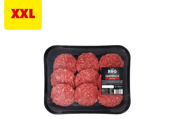 BBQ Hamburger di bovino XXL