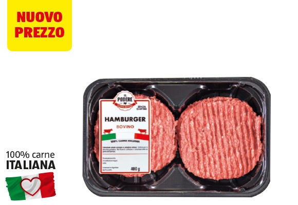 IL PODERE Hamburger di bovino