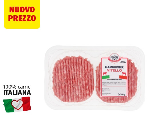 IL PODERE Hamburger di vitello