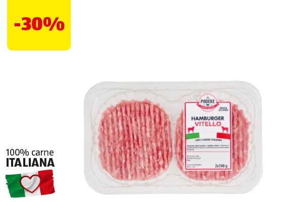 IL PODERE Hamburger di vitello