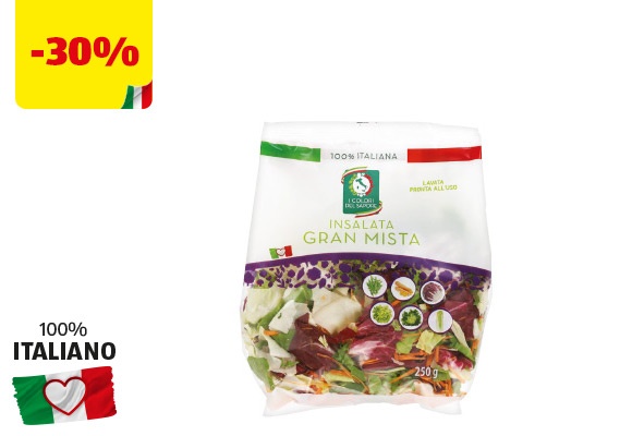 I COLORI DEL SAPORE Insalata Gran Mista 250 g