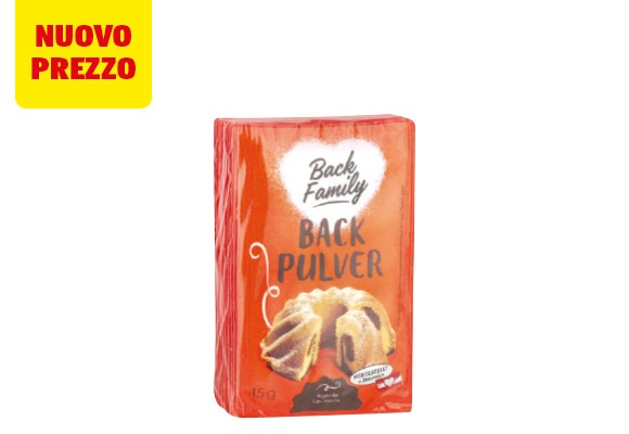BACK FAMILY Lievito in polvere