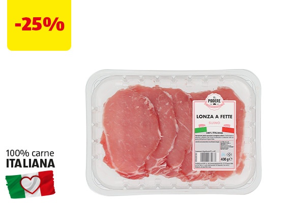 IL PODERE Lonza a fette