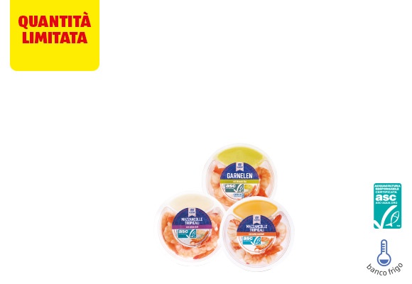 ALMARE SEAFOOD Mazzancolle con salsa